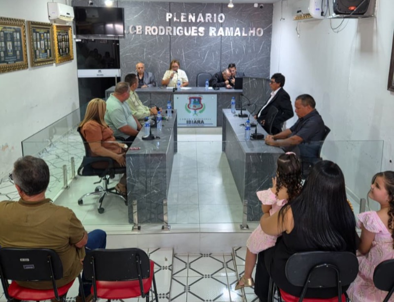 C�mara de Ibiara realiza elei��o da Mesa Diretora para o bi�nio 2027/2028